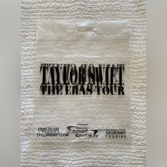 Taylor Swift Eras Tour concert merch bag and surprise friendship bracelet! - Picture 1 of 2